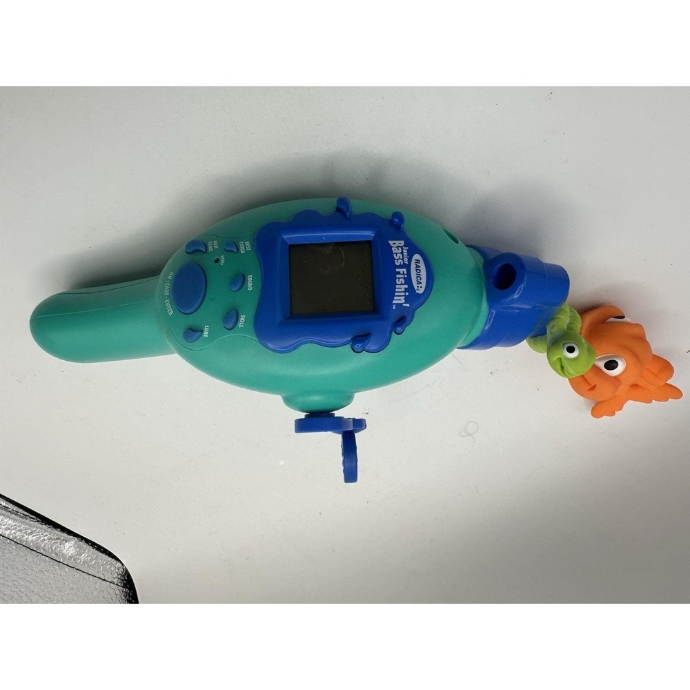 2001 Radica Jr Bass‎ Fishing game With Instructions